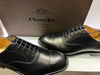 Church's Consul Scarpe Uomo Pelle Nere 41,5 (75)