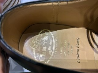 Church's Consul Scarpe Uomo Pelle Nere 41,5 (75)