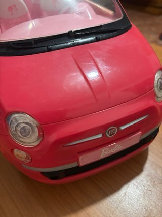 Coche Fiat Barbie Rosa