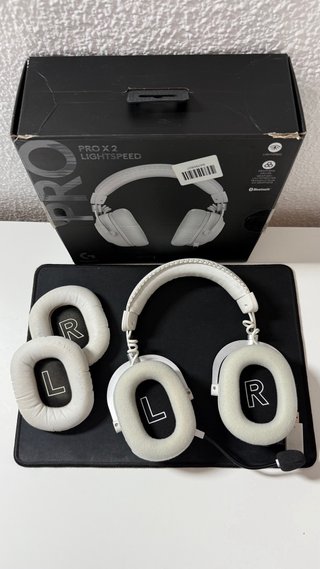 Logitech G Pro X 2 Lightspeed Auriculares Blancos