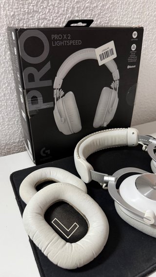 Logitech G Pro X 2 Lightspeed Auriculares Blancos