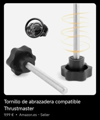 Volante Thrustmaster T248 + 3 Pedales