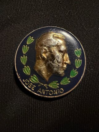 Medalla José Antonio esmaltada MUY EXCLUSIVA