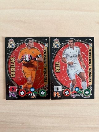Bale Casillas EDICIÓN LIMITADA Adrenalyn 2014-15.
