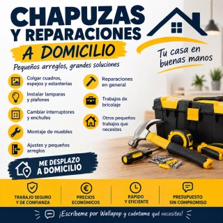 Chapuzas a domicilio, zona sur de Madrid.