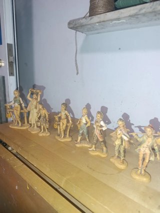 Figuras Belén Pastores Origen Italiano