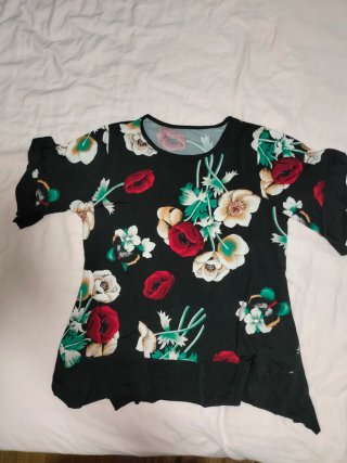 Blusa Estampada Flores