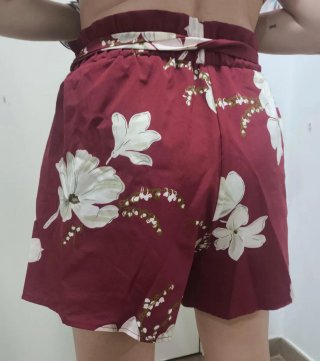 Shorts de vestir con estampado floral