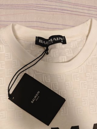 T-shirt Balmain Bianca Taglia M