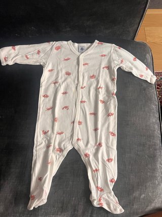 Pigiamino 12 mesi con granchietti