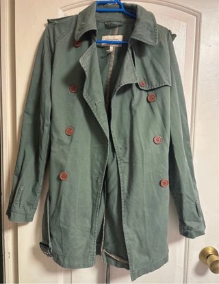 Gabardina Springfield Verde Militar Talla M