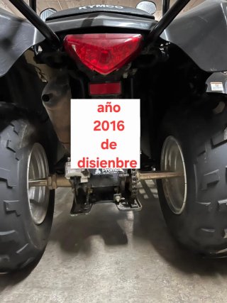 Quad Kymco XMU 50cc 2016 con marcha atrás
