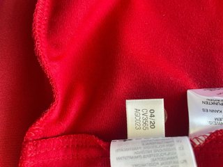 Casaco Adidas Benfica Vermelho XS Novo Etiqueta