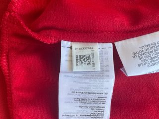 Casaco Adidas Benfica Vermelho XS Novo Etiqueta