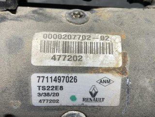 Motor arranque renault 7711497026 koleos 2.0 57707