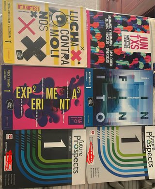 Libros 1º bachillerato