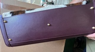 Borsa Vera Pelle Cavallino Hobo Bag