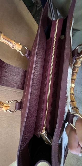 Borsa Vera Pelle Cavallino Hobo Bag