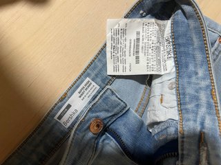 Vaqueros Bershka Super High Waist Talla 38