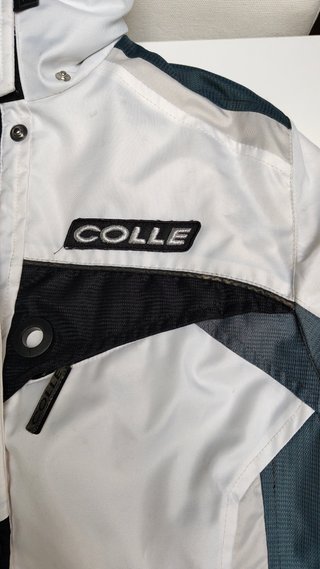 Giacca da sci donna. Bianco nero grigio. Colle.