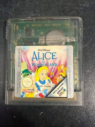 Alice in Wonderland Game Boy Color