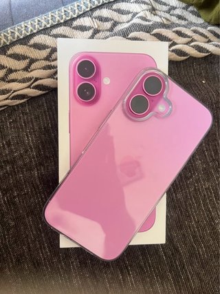 iPhone 16 Plus Rosa 93% Salud Batería Caja
