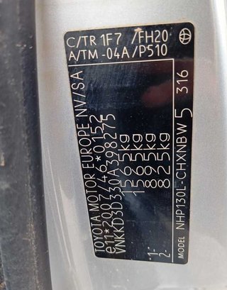 450880 espejo toyota yaris (xp21) hybrid active