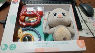 Conjunto de regalo de nacimiento One Two Fun Baby