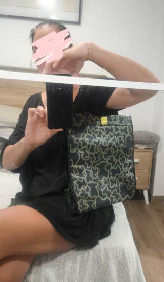 Bolso Tous Negro y Morado