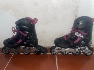 Patines en línea Oxelo negros talla 37-40