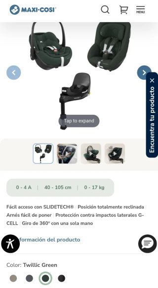 Pack Maxi-Cosi Pearl 360 Pro + Pebble 360 Pro