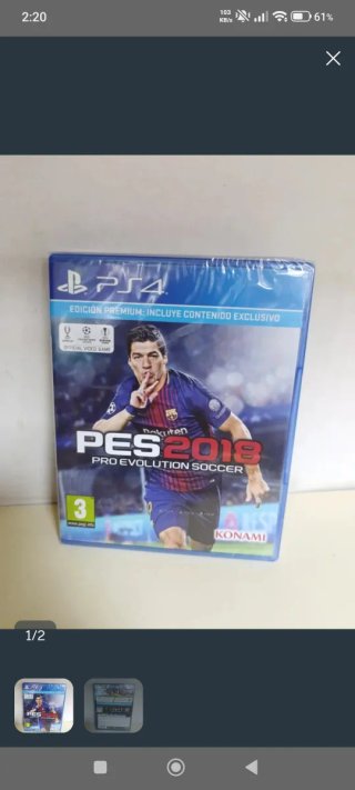 PES 2018 Pro Evolution Soccer 2018 Nuevo Precintad
