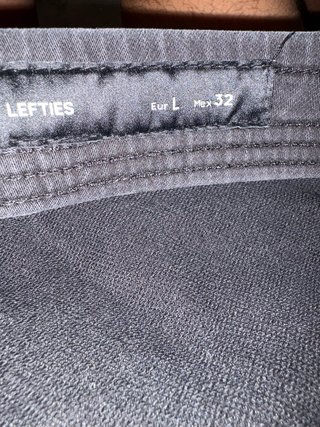 Pantalones Jins Elásticos Negros