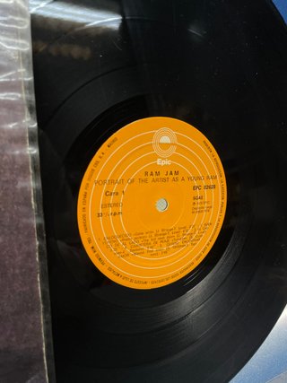 Disco, LP, Ram Jam, Portrait Of The Artist As A Young Ram, Epic, LP, Album1978, Netherlands