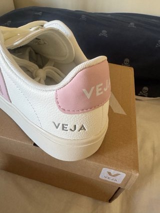 Zapatillas Veja Talla 39 Blancas y Rosas