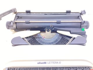 equipamiento oficinas olivetti lettera 12