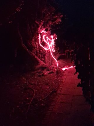 Tiras LED Redondas Rojas