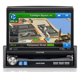 Radio Alpine Pantalla Táctil