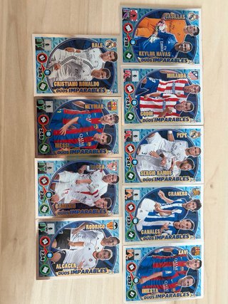 Lote Cromos DÚOS IMPARABLES Adrenalyn 2014-15.