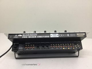 mesa mezclas behringer pro mixer vmx1000