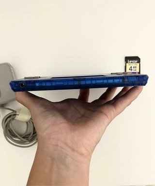 Nintendo 2DS Blu Trasparente + Accessori
