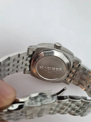 Reloj Automático Hauger Hombre Esfera Azul