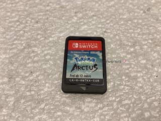 leyendas pokemon arceus n-switch