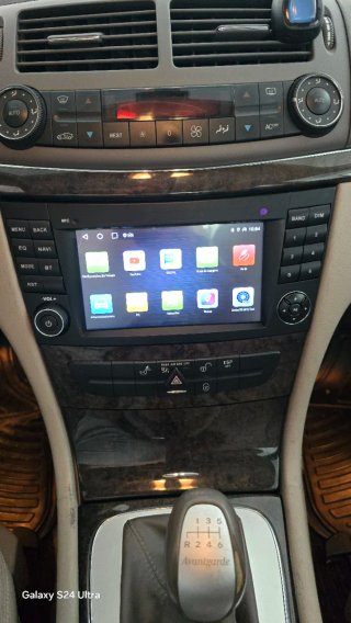 Rádio 4/64GB Mercedes W211/CLS Android 14