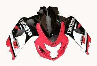 CARENADO PINTADO SUZUKI GSXR 600 750 ROJO/NEGRO