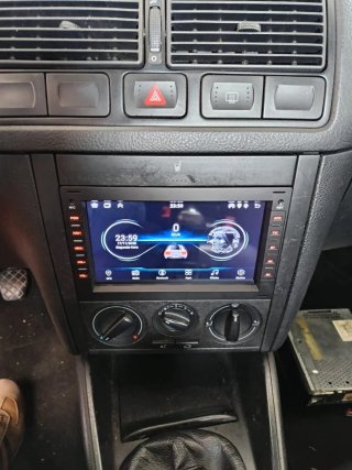 Rádio VW Passat B5/Golf 4 Android 14 + Carplay.