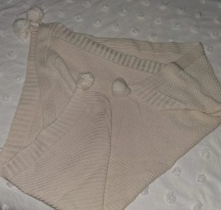 Lote 2 toquillas bebé celeste y beige