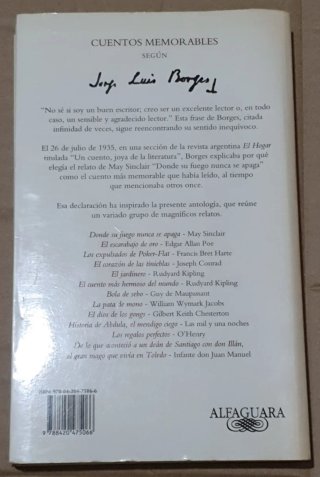 Cuentos memorables según Jorge Luis Borges Doce...