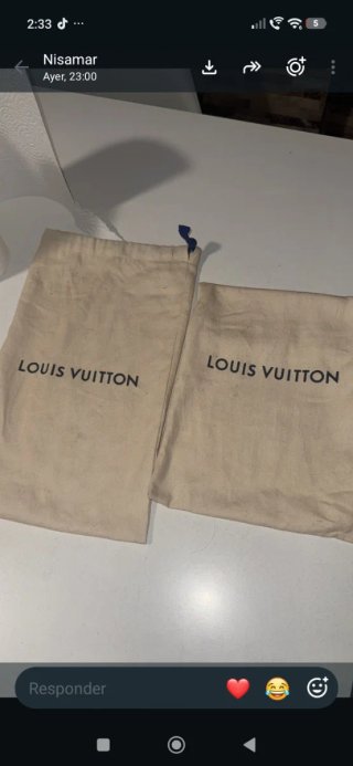 Zapatillas Louis Vuitton Negras y Marrones