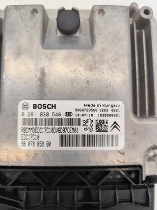 2077 centralita motor uce 0281030546 citroen c4